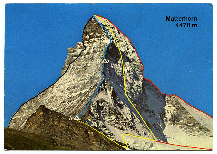 MatterhornClimbRoutes